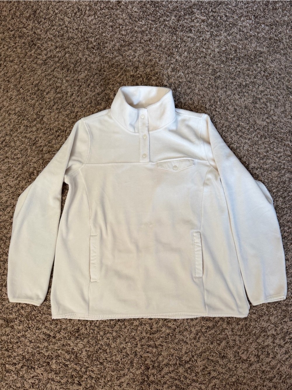 Women’s Cream Pullover Sweatshirt